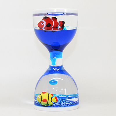 Liquid Timer with Fish Floaters